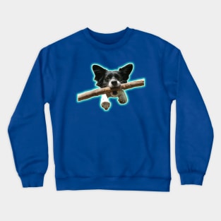 Lena the Wonder Dog by BrokenTrophies Crewneck Sweatshirt